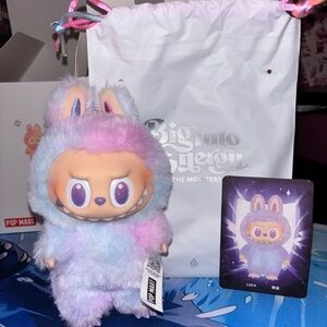 Big into energy labubu (luck)